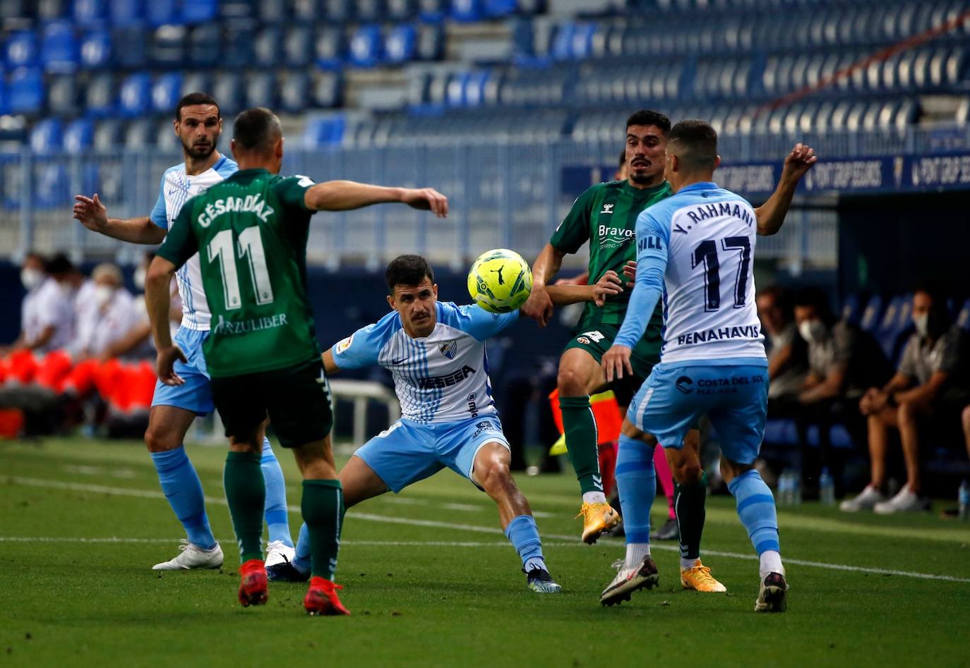 El Málaga despide la temporada con victoria. 