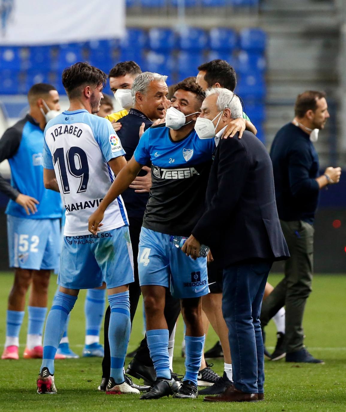 El Málaga despide la temporada con victoria. 