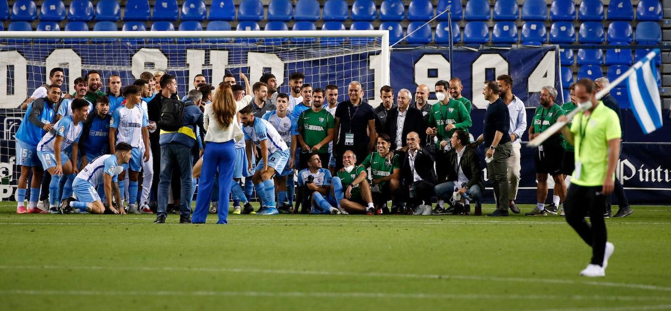 El Málaga despide la temporada con victoria. 