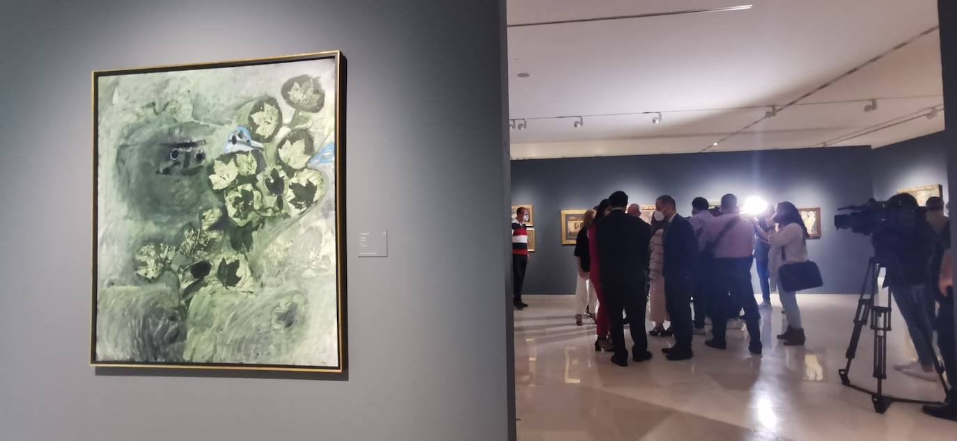 La pinacoteca malagueña expone «la colección más personal» de la baronesa en una exposición temporal de medio centenar de obras de autores como Fortuny, Casas, Risiñol o Meifrèn.