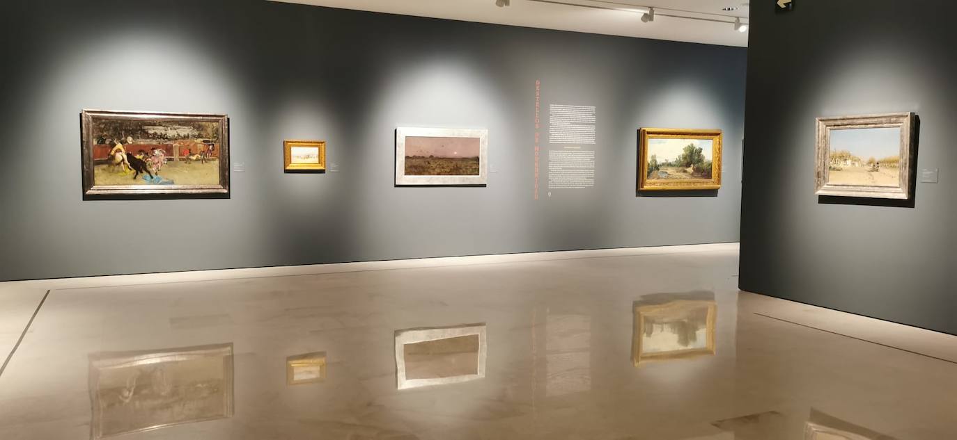 La pinacoteca malagueña expone «la colección más personal» de la baronesa en una exposición temporal de medio centenar de obras de autores como Fortuny, Casas, Risiñol o Meifrèn.