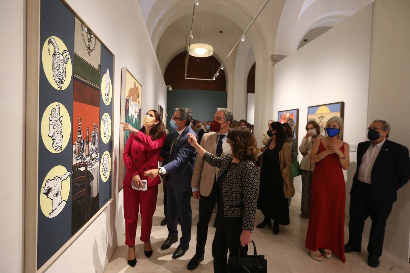 La pinacoteca inaugura al fin sus salas de exposiciones temporales con un ambicioso proyecto en torno al artista que también da nombre a estos espacios y que capitaneó la reivindicación ciudadana del uso cultural del edificio 