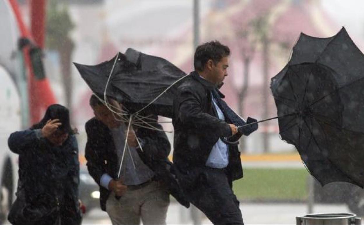 El Tiempo Málaga: Activan el aviso amarillo este sábado en Málaga por tormentas