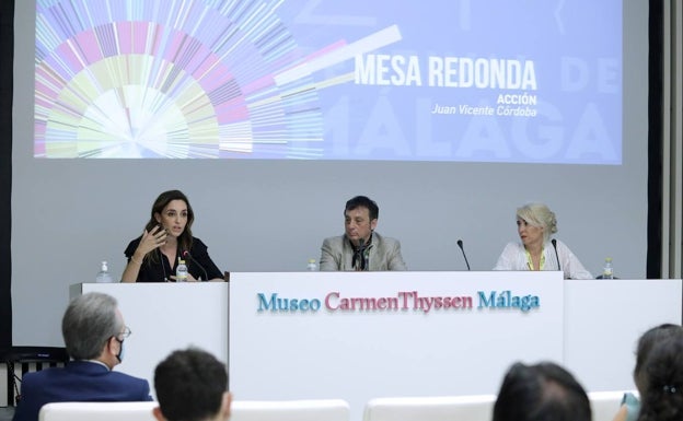 Mesa redonda de 'ACCIÓN!', Asociación de Directores y Directoras de Cine en el Museo Thyssen. 