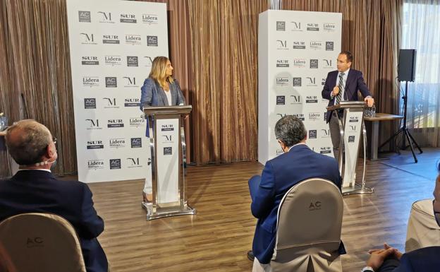 Así ha sido el Foro Empresarial Lidera Málaga con Marifrán Carazo