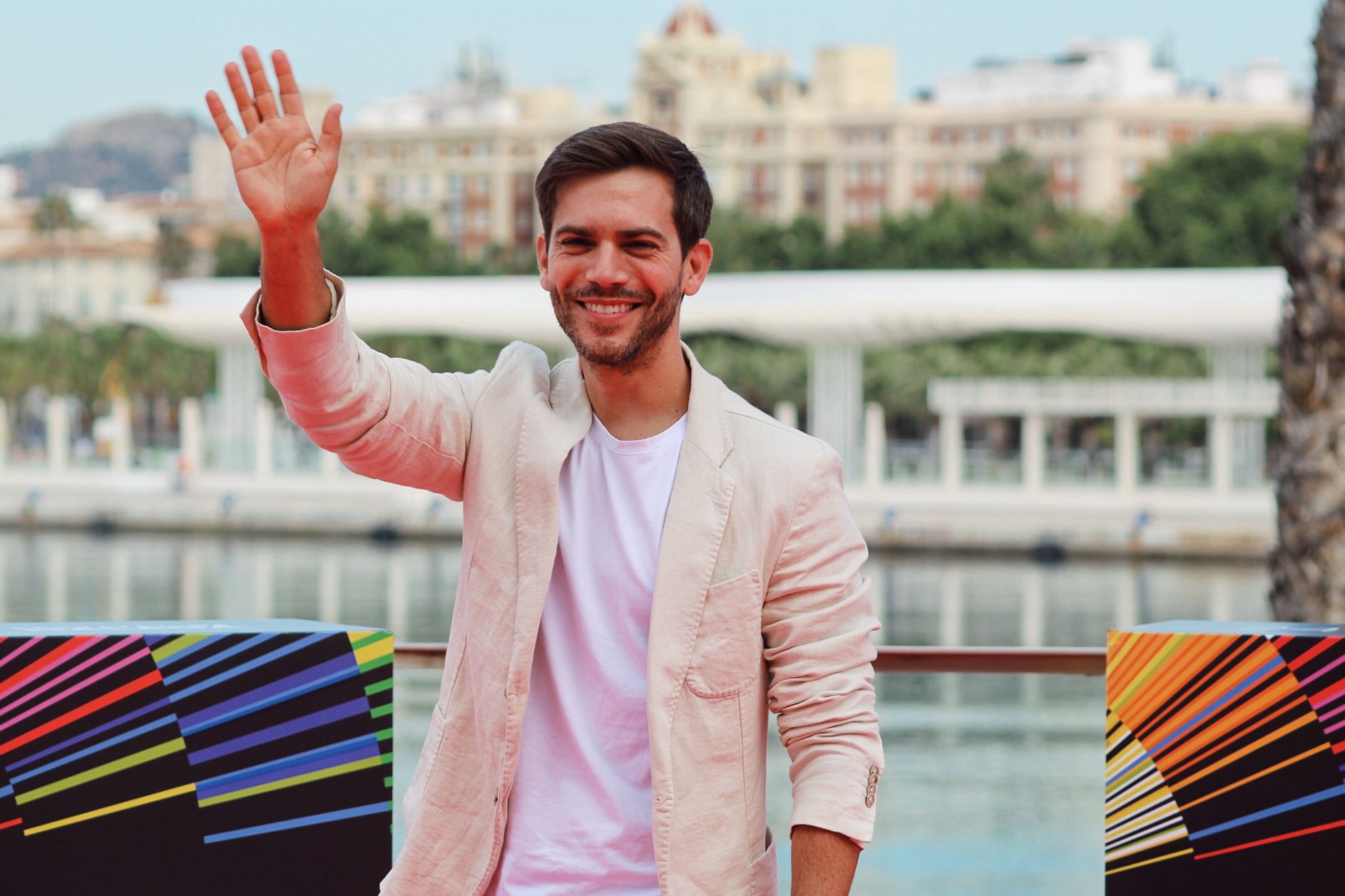 Photocall de la película '15 horas' con la presencia de su directora, Judith Colell, y los intérpretes Marc Clotet y Sterlyn Ramírez.