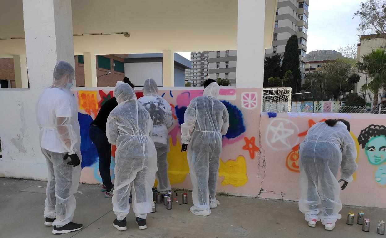 Street Art Málaga ha coordinado las actividades de arte urbano y grafiti. 