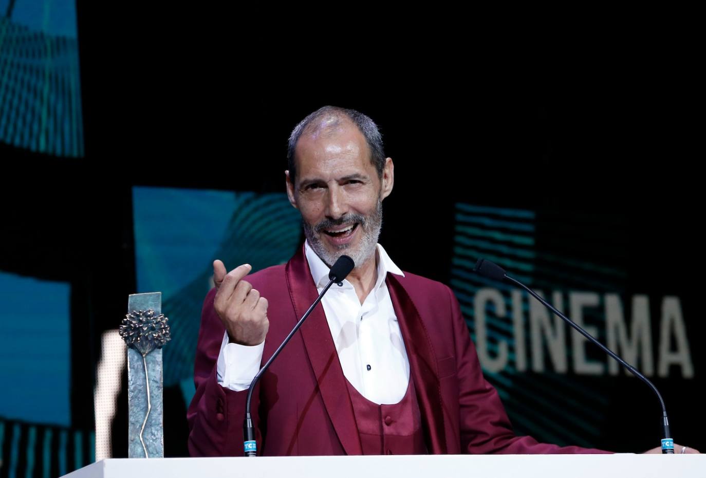 La industria local reivindicó su valor en la concurrida gala Málaga Cinema del Festival