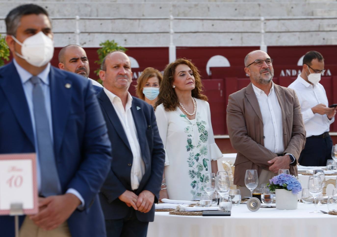 La gala se celebró en la plaza de toros de La Malagueta 