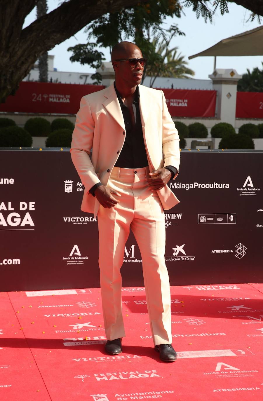 Último desfile de famosos del 24 Festival de Málaga. 