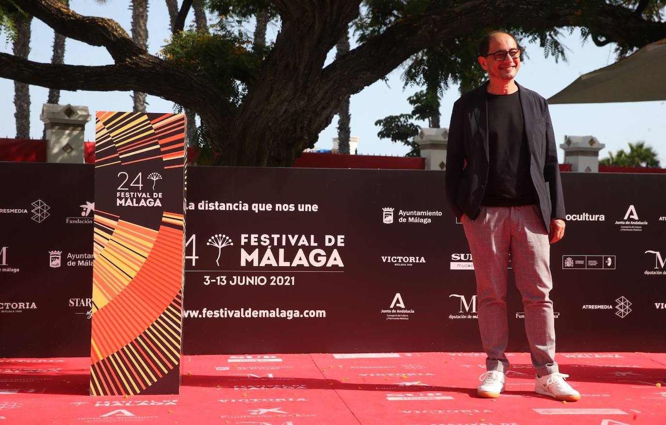 Último desfile de famosos del 24 Festival de Málaga. 