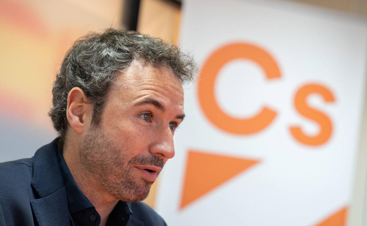 Guillermo Díaz, coordinador provincial de Ciudadanos. 