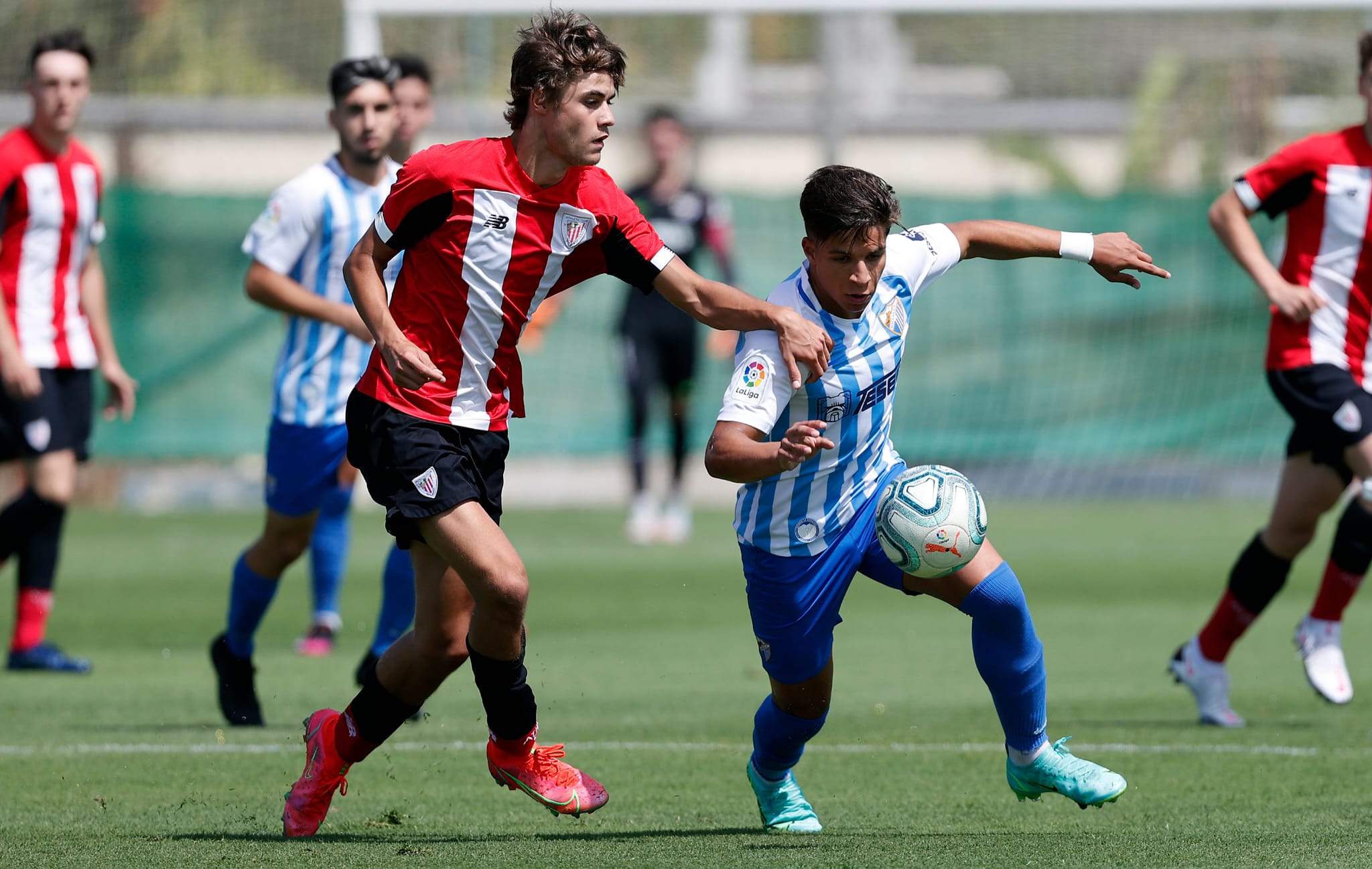 Las fotos del triunfo del juvenil del Málaga ante el Athletic en la Copa de Campeones