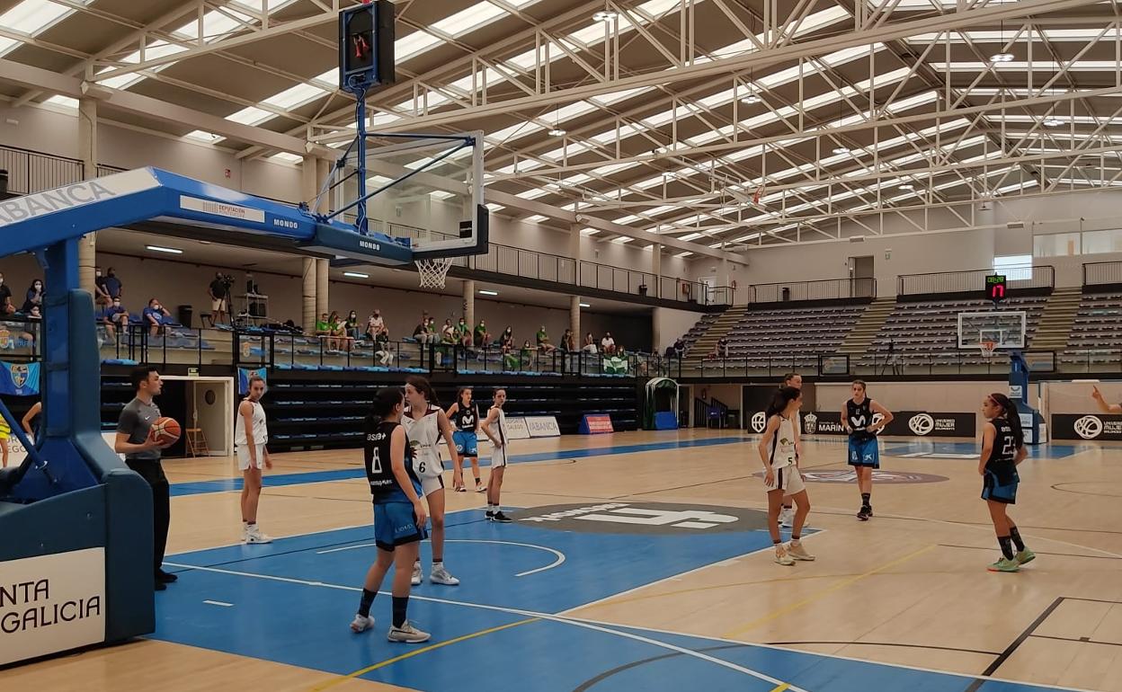 Las infantiles del Unicaja, en semifinales del campeonato de España