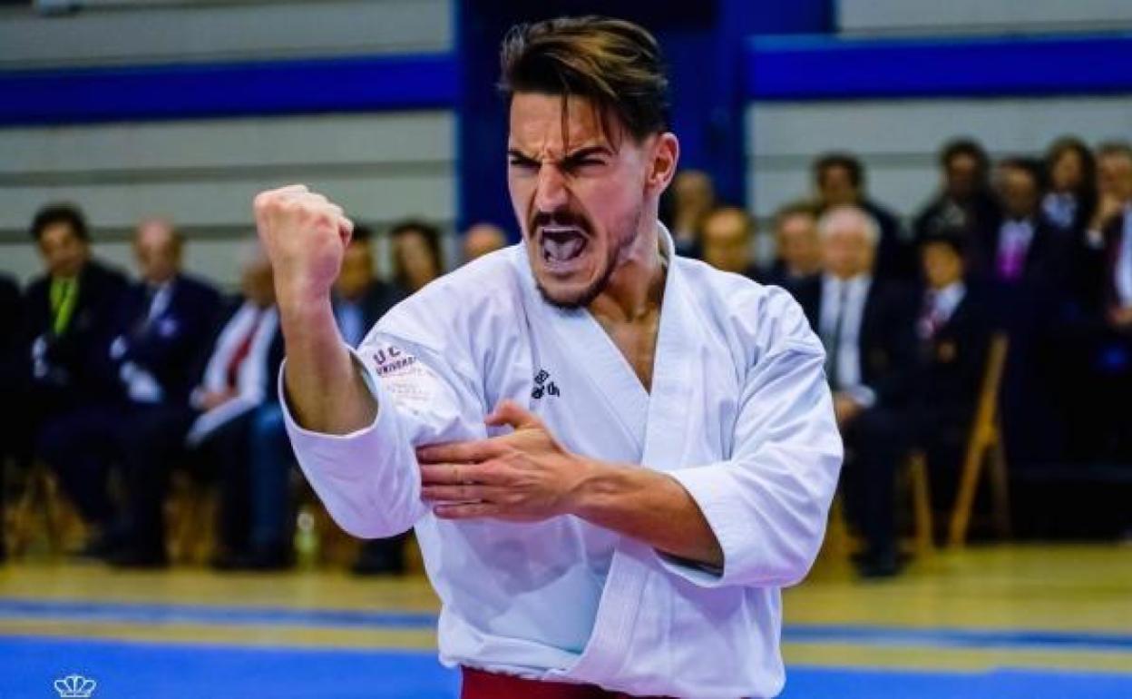 El torremolinense Damián Quintero, favorito al podio en katas en Tokio. 