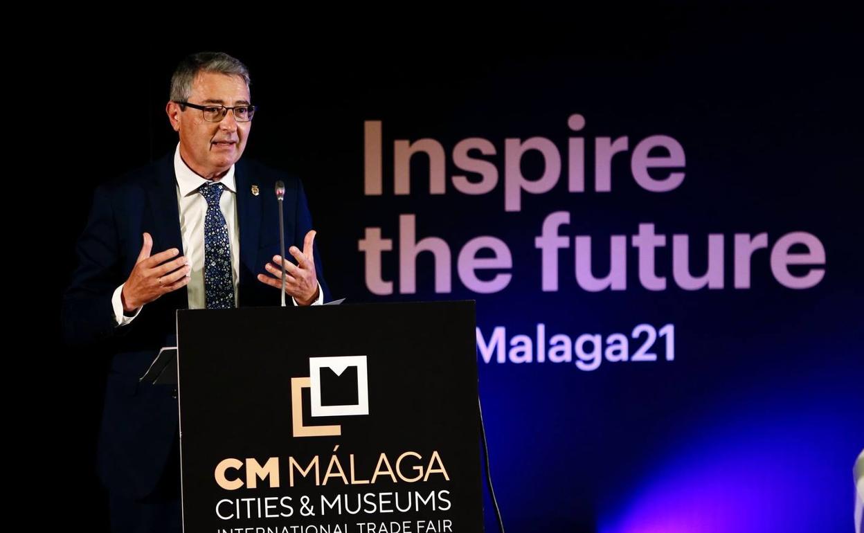 Francisco Salado ha anunciado la creación de la marca Museos de Málaga. 