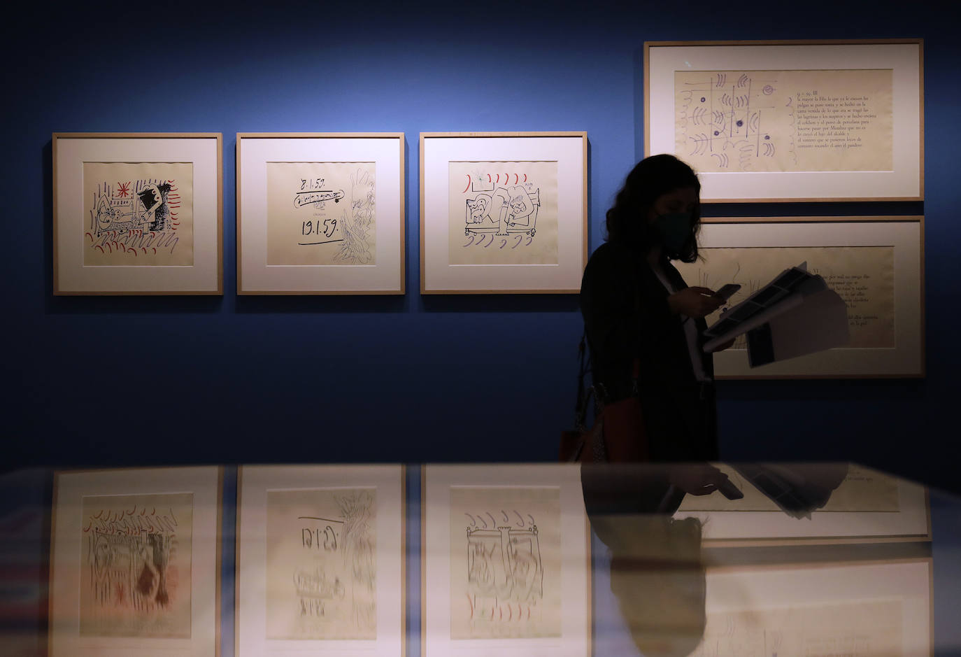 La Casa Natal evidencia en una cuidada exposición de producción propia la intensa relación del artista con la literatura más allá de su faceta como ilustrador