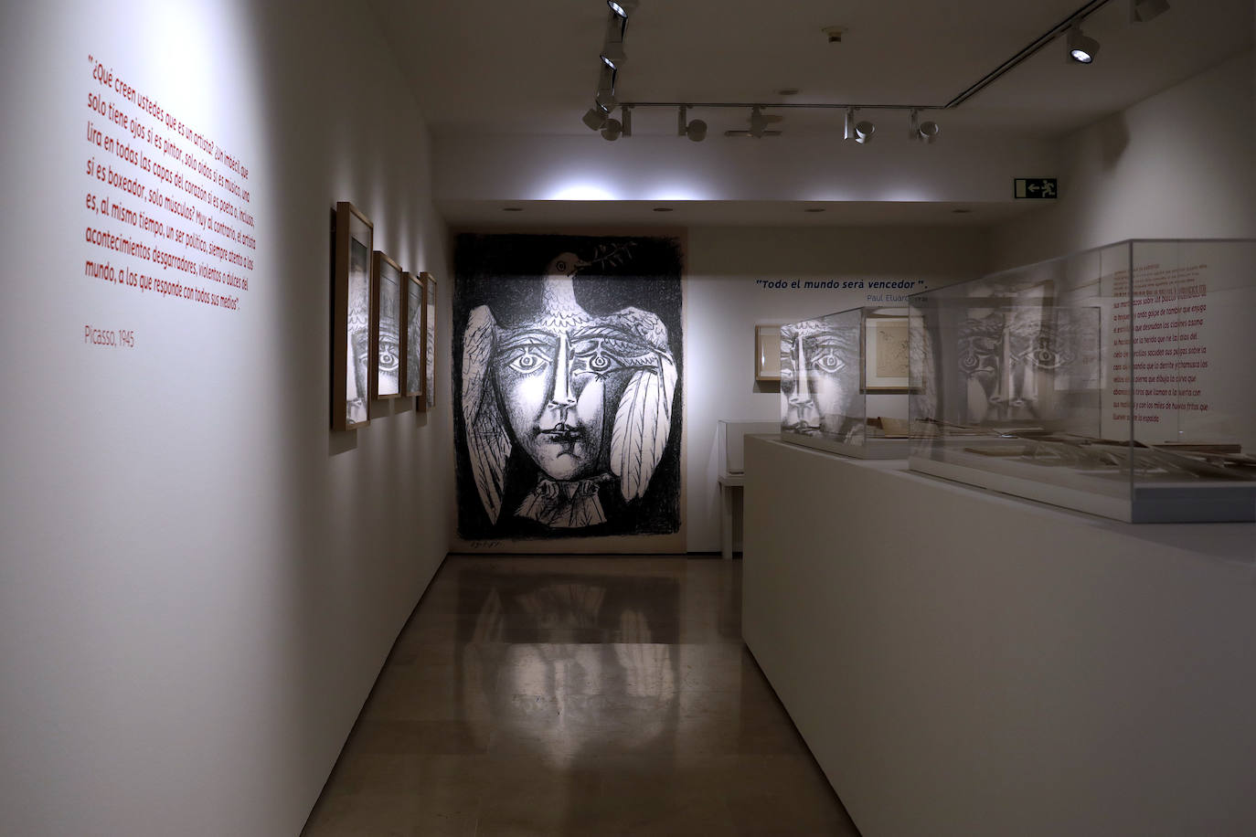 La Casa Natal evidencia en una cuidada exposición de producción propia la intensa relación del artista con la literatura más allá de su faceta como ilustrador