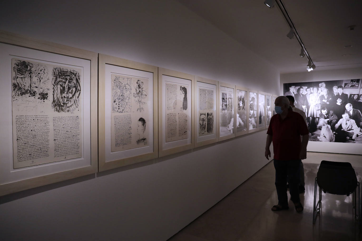 La Casa Natal evidencia en una cuidada exposición de producción propia la intensa relación del artista con la literatura más allá de su faceta como ilustrador