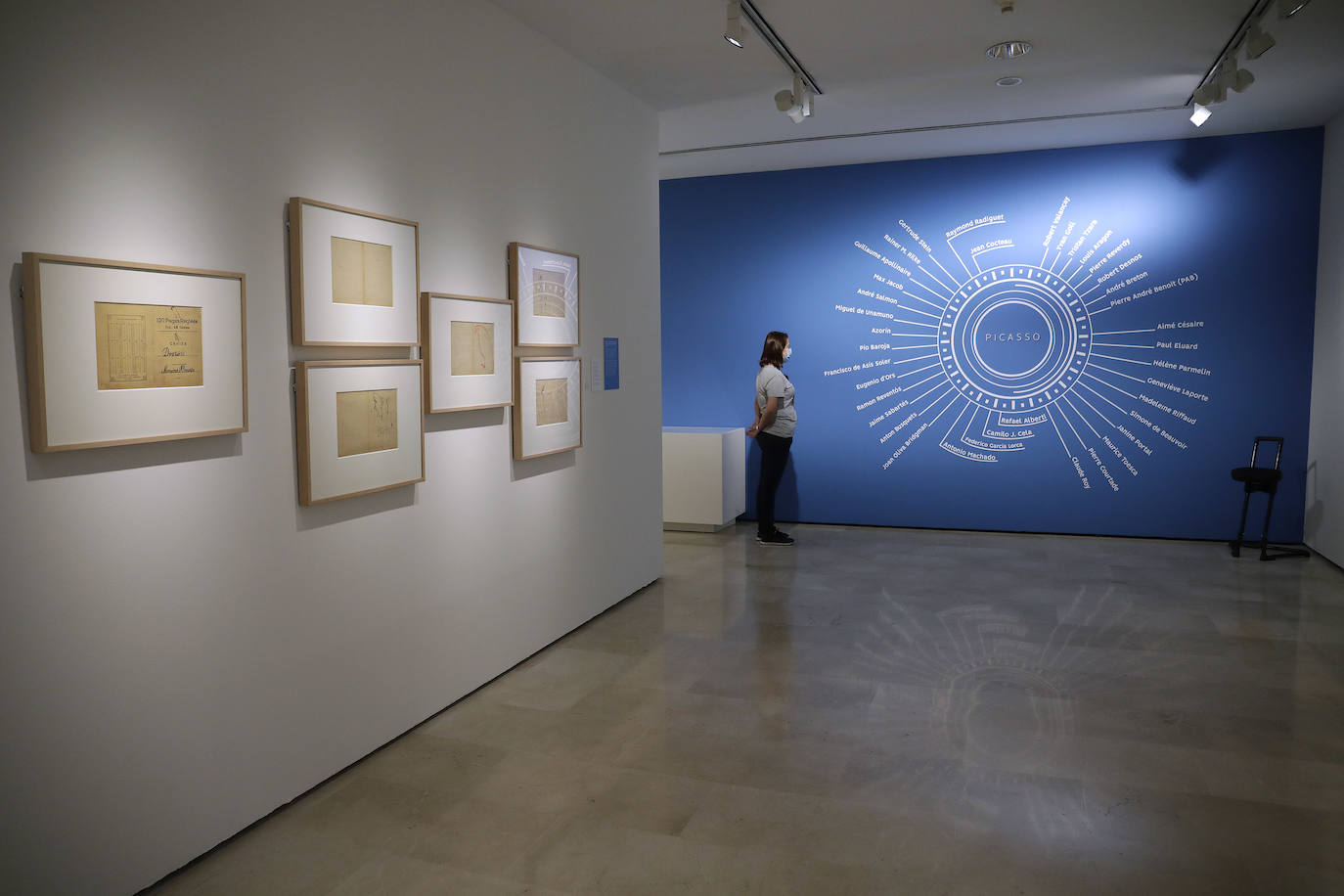 La Casa Natal evidencia en una cuidada exposición de producción propia la intensa relación del artista con la literatura más allá de su faceta como ilustrador