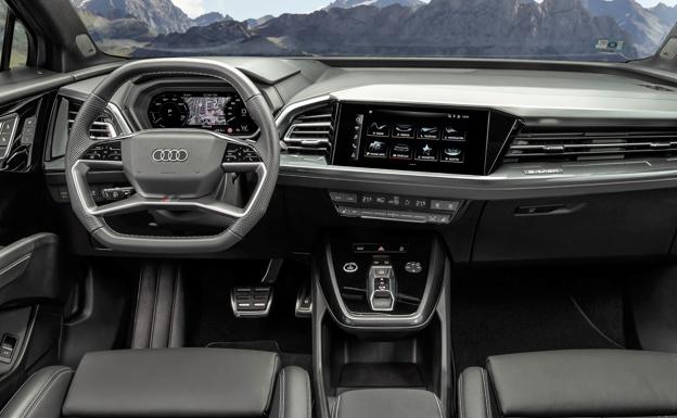 El interior del Audi Q4 e-tron