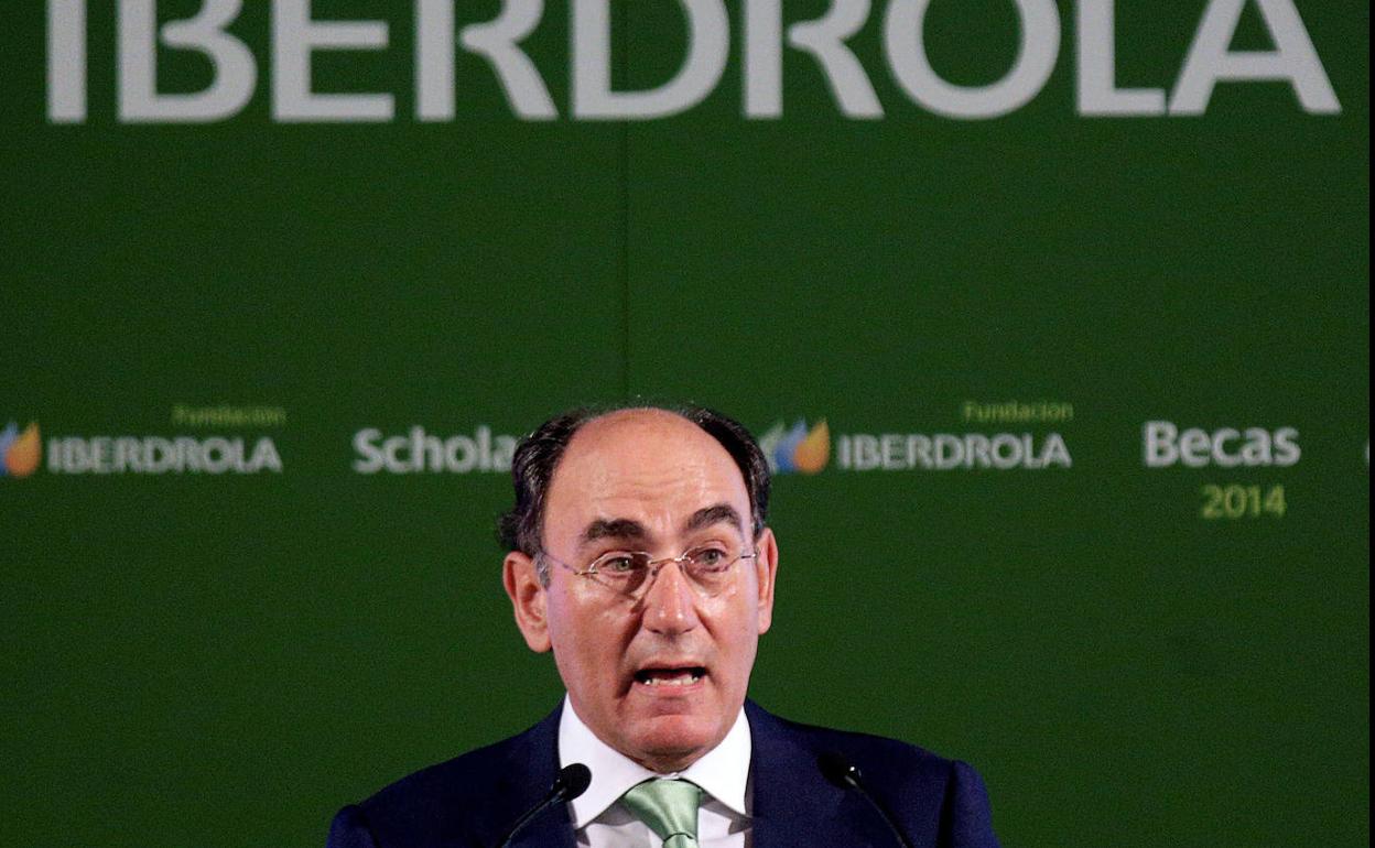 El presidente de Iberdrola, Ignacio Sánchez Galán.