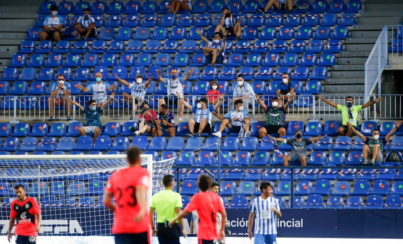 El Málaga despidió la pretemporada con una derrota 