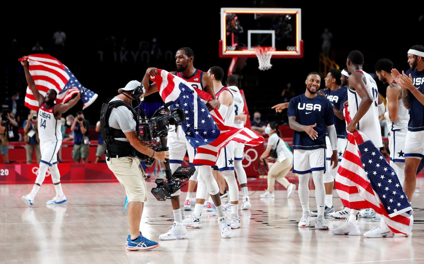 Fotos: Estados Unidos se lleva la medalla de oro en baloncesto