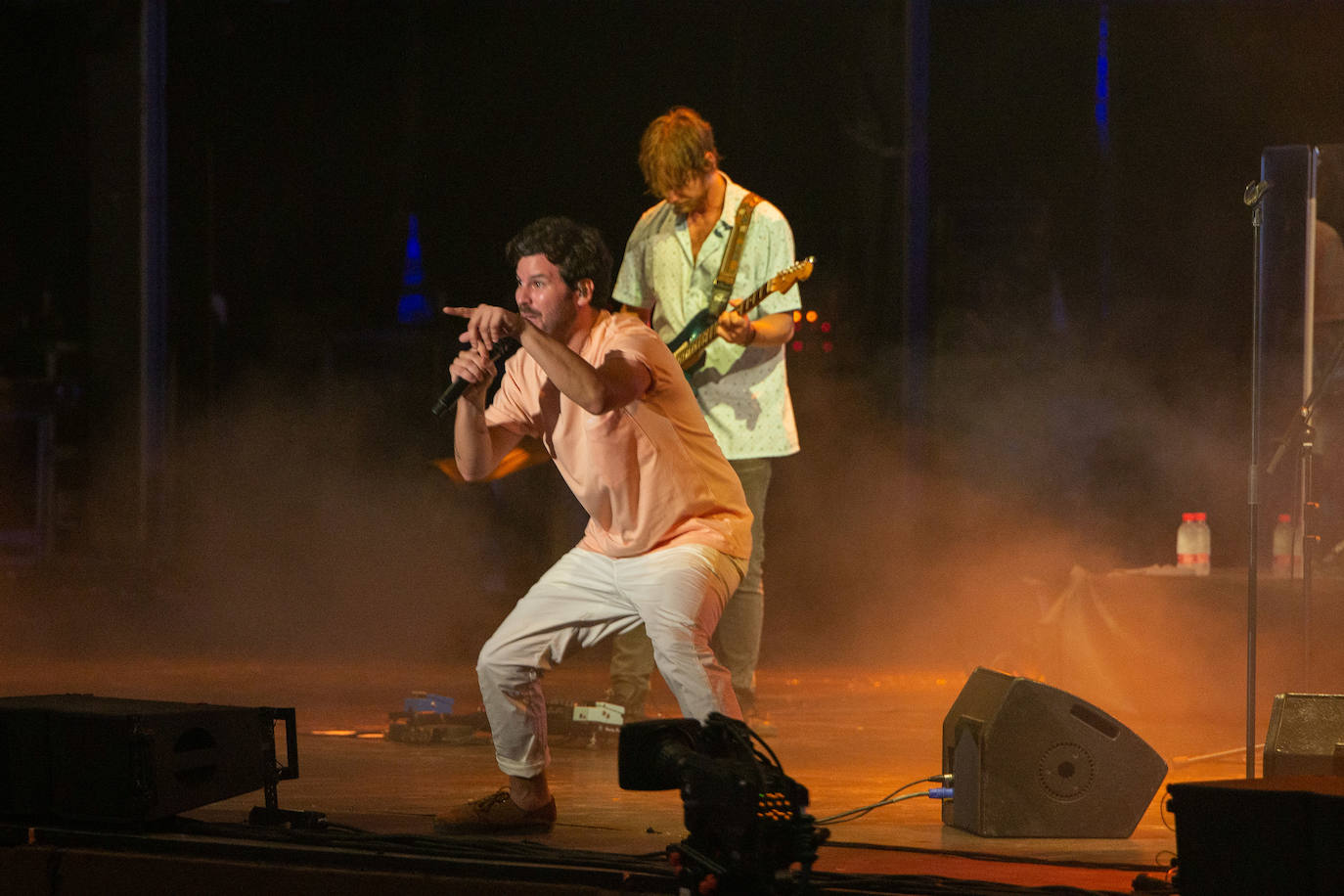 Taburete, en su concierto en Starlite. 