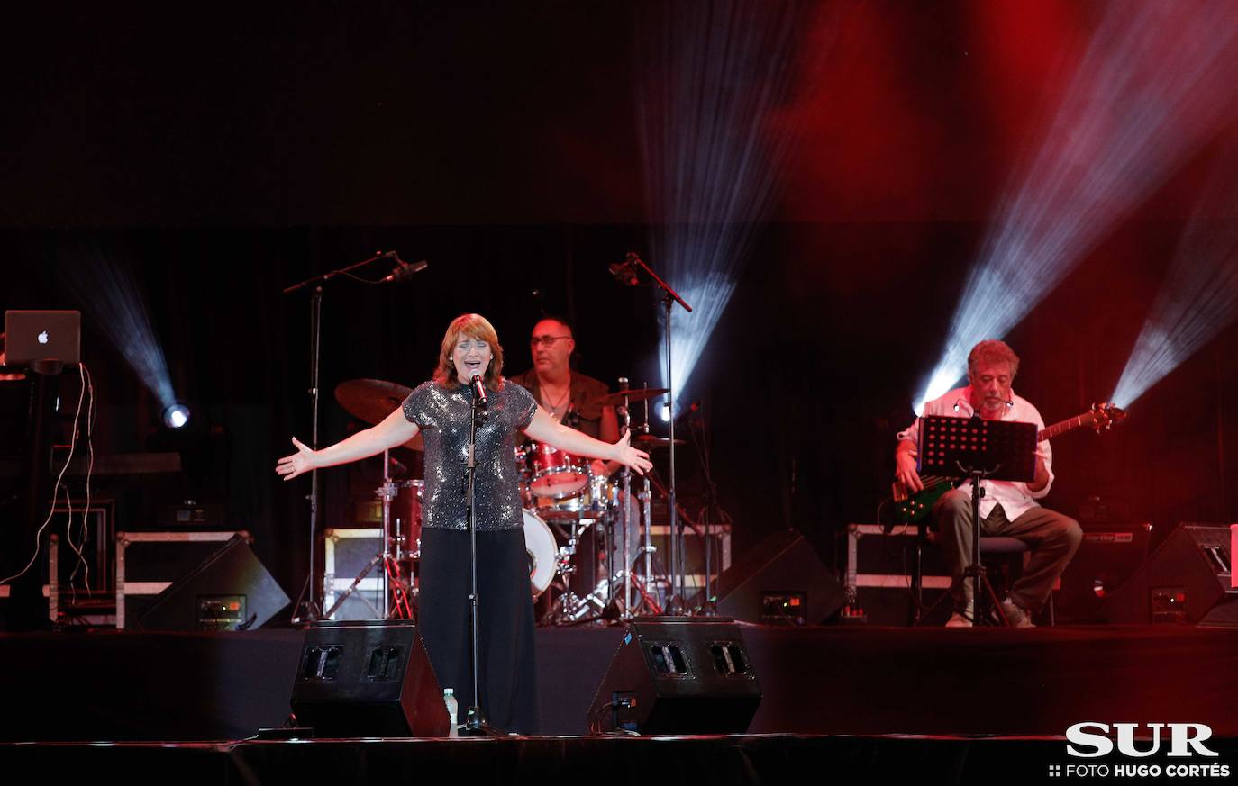 Navarro inauguró junto a Guirado la semana de música en el Auditorio.