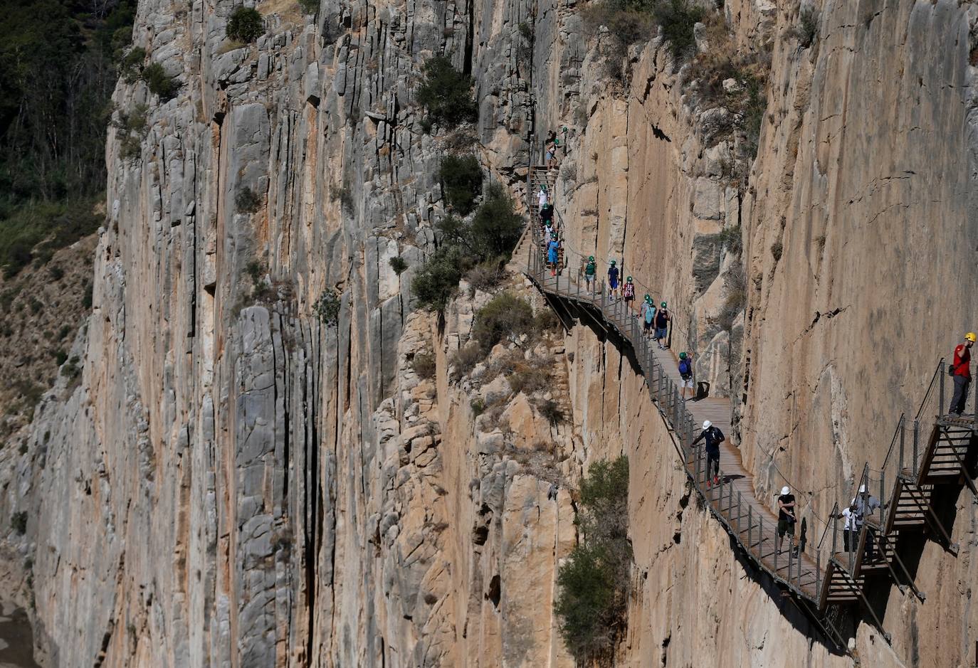La joya natural del interior de Málaga se ha convertido en una parada indispensable para muchos visitantes españoles y extranjeros que recorren la provincia 