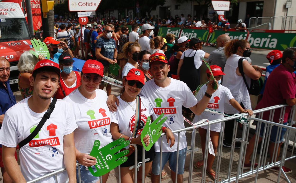 Ambiente de espectadores en Málaga. 