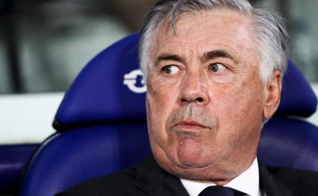 Carlo Ancelotti, entrenador del Real Madrid. 