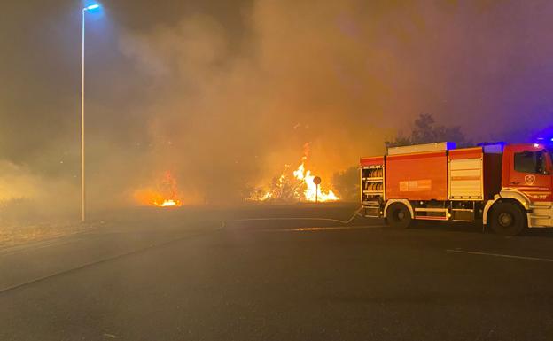 El viento cambiante con rachas de hasta 45 km/h complica el incendio de Estepona, Jubrique y Genalguacil