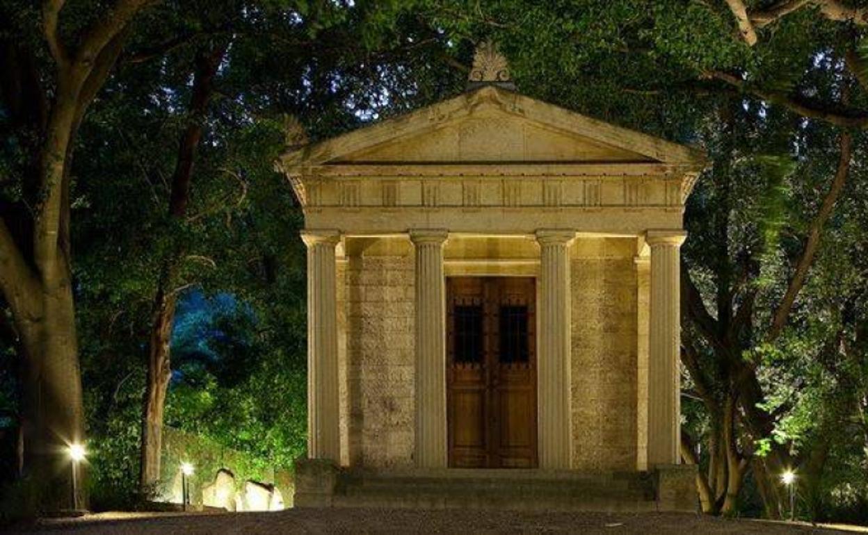 Jardín botánico de La Concepción. 