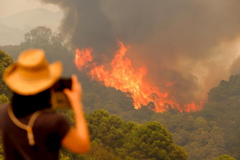 A primera hora de la mañana, la Junta eleva ha elevado a nivel 2 el plan de emergencias en Sierra Bermeja por un incendio que llega al grado E, el máximo de la catalogación del Plan Infoca. Con esta catalogación, ya se pueden solicitar la incorporación de medios extraordinarios estatales, como el caso de la UME. Así, tras la declaración del nivel 2, que implica que la dirección regional del COR asume el mando, se ha decidido reforzar el operativo con 2 FOCAS (hidroaviones) más del Estado a los 4 ya en operativo desde ayer y 1 helicóptero KAMOV. Además, se ha solicitado ya dos BRIF del Estado con 11 efectivos cada uno y un helicóptero. En total 5 medios aéreos más y 22 efectivos para el refuerzo para lograr vencer a las llamas.