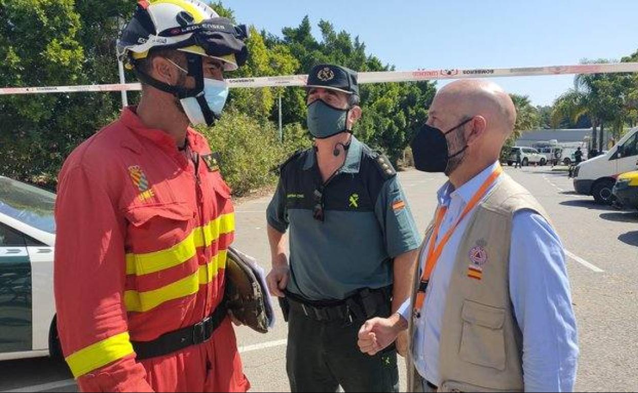 El Gobierno asegura que el Ejército se encargará de la defensa de Jubrique y Genalguacil ante el incendio