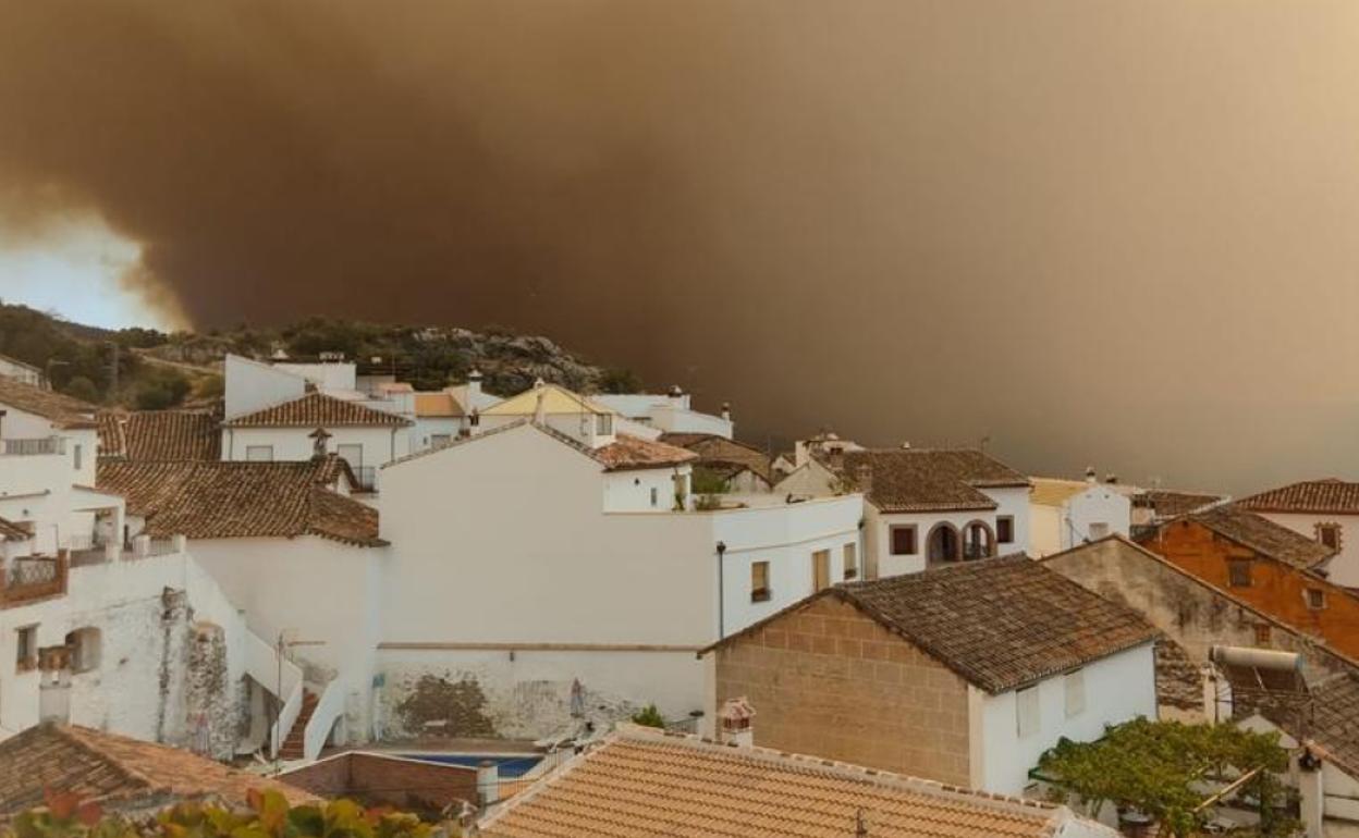 Imagen de Alpandeire, este domingo 