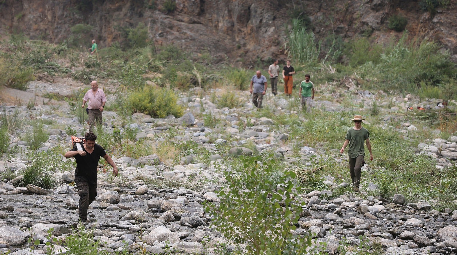 Voluntarios en Benarrabá