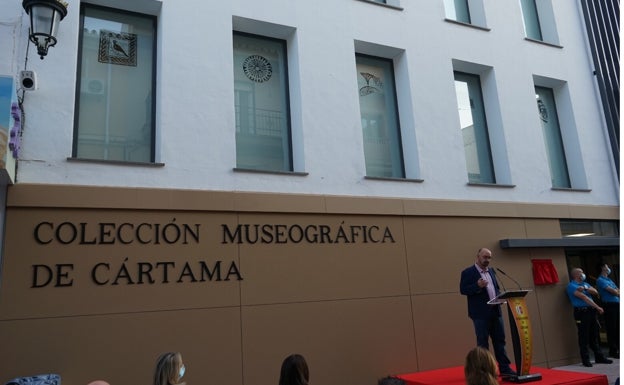 Fachada del nuevo espacio cultural en Cártama.