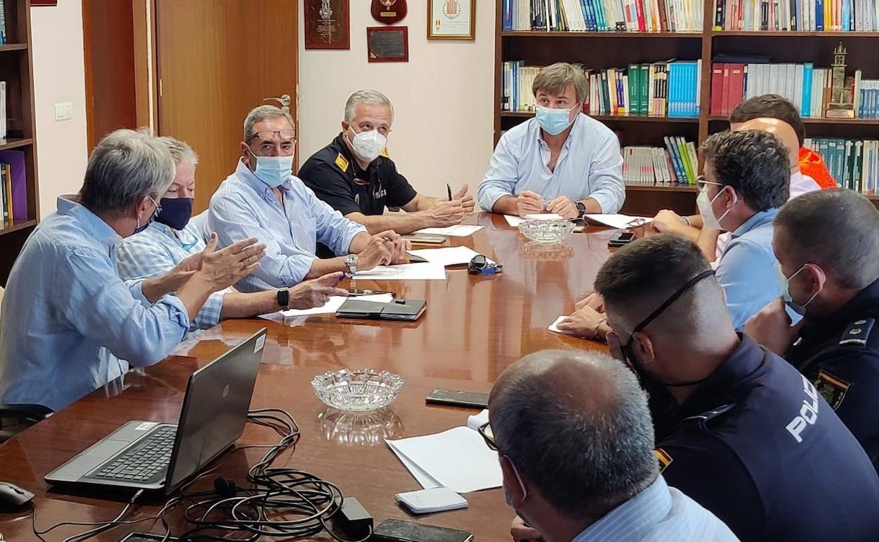 Reunión de coordinación con la Agrupación de Cofradías.