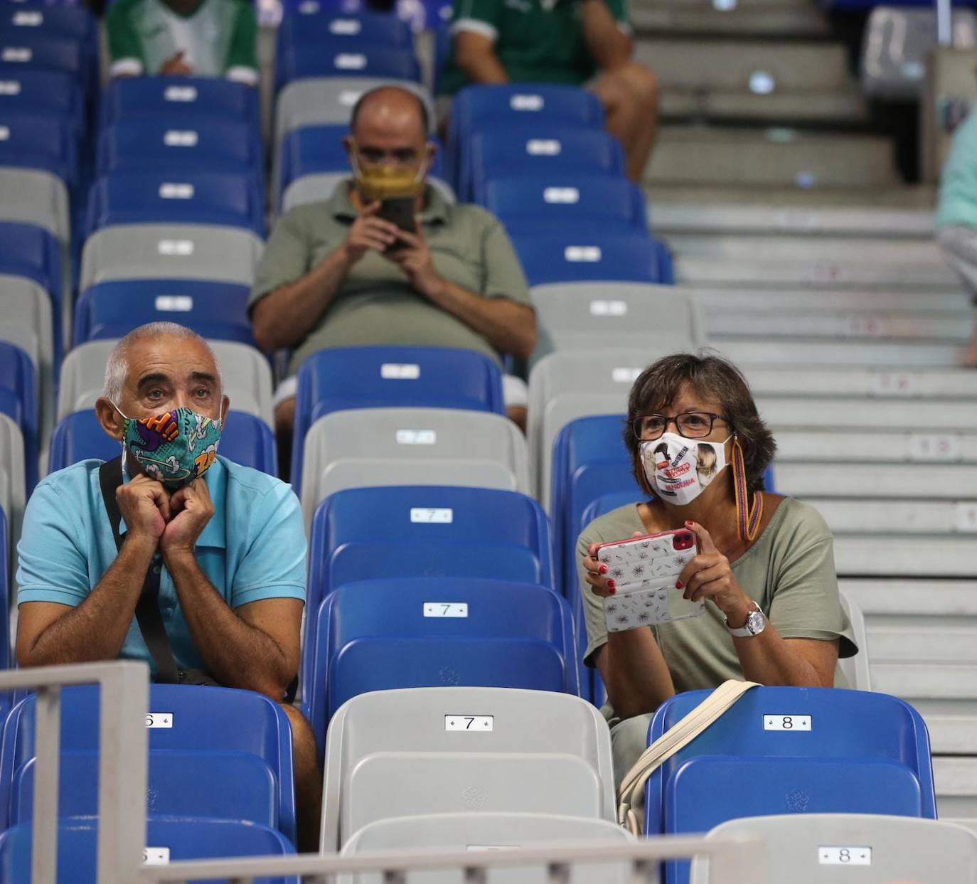 Regreso del público al Carpena. 