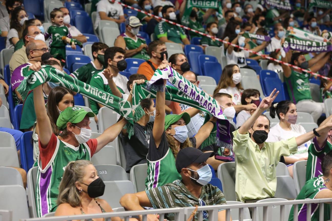 El Unicaja abre la temporada 21-22 ganando. 