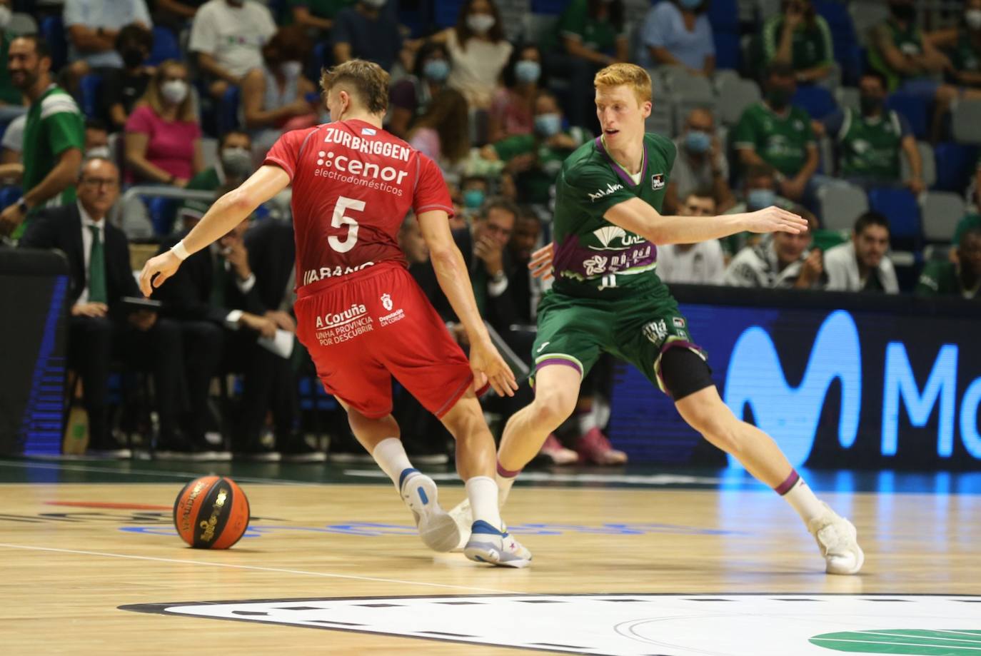 El Unicaja abre la temporada 21-22 ganando. 