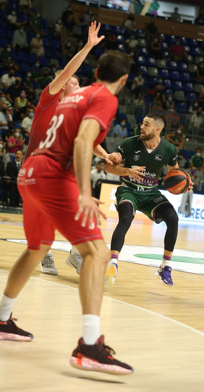 El Unicaja abre la temporada 21-22 ganando. 