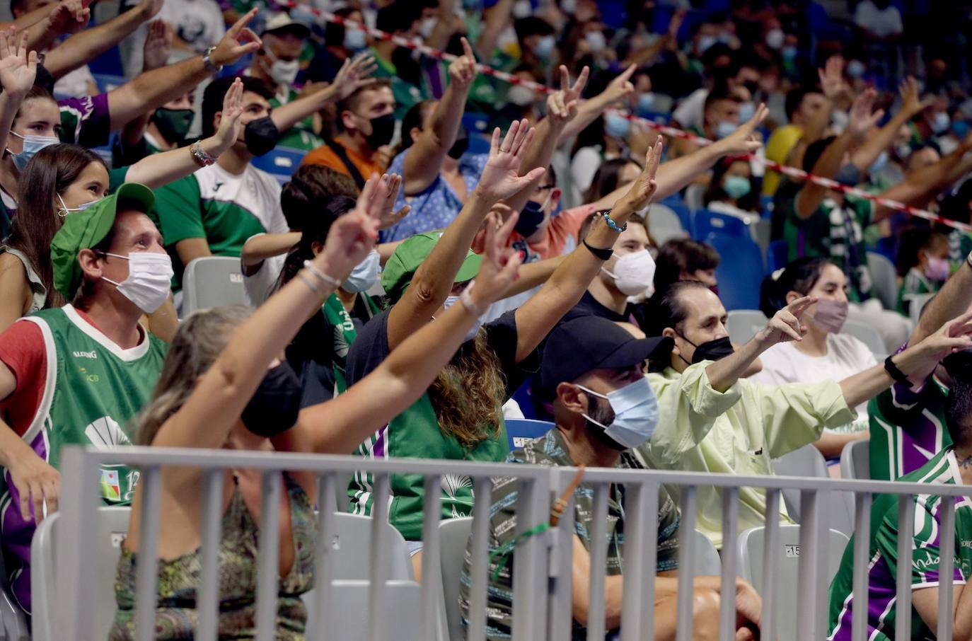 El Unicaja abre la temporada 21-22 ganando. 