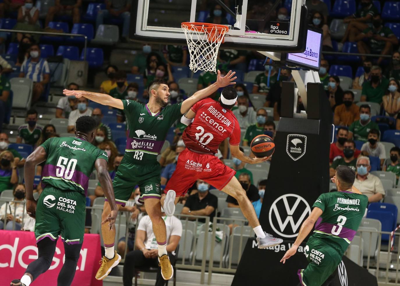 El Unicaja abre la temporada 21-22 ganando. 