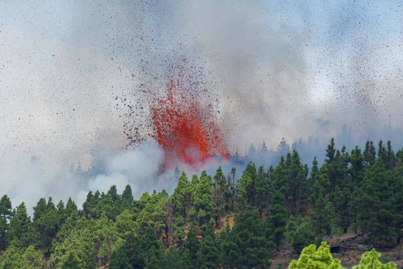 Fotos: La erupción del volcán Cumbre Vieja, en imágenes