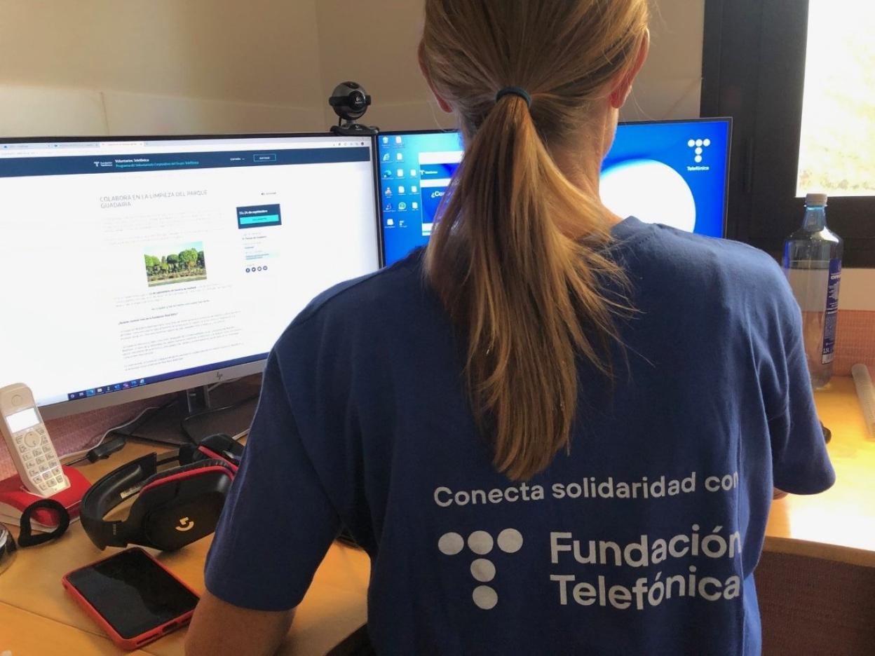 Telefónica celebra el Día Internacional del Voluntario más digital