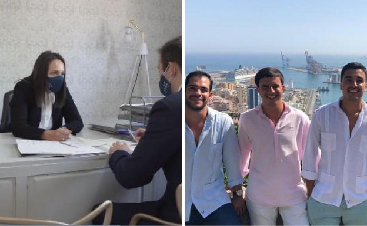 Despacho de MDG Asesores y algunos de los fundadores de Bumpers 